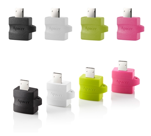 a610-mix-color a610 mix color Apacer OTG Adapter A610 เชื่อมต่อง่ายดาย ขยาย storage ทันใจ