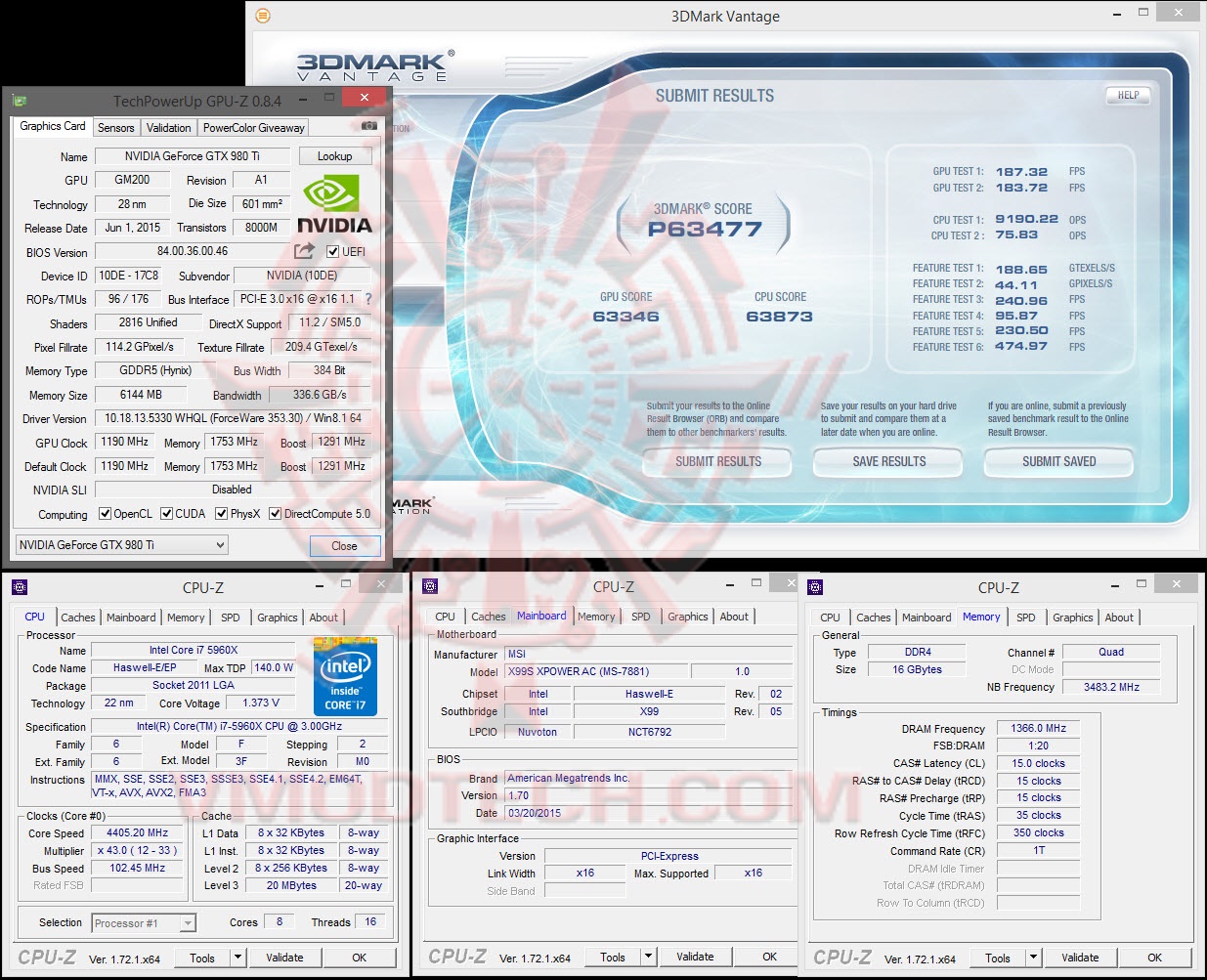 vande vande GALAX GeForce GTX 980Ti HOF Review