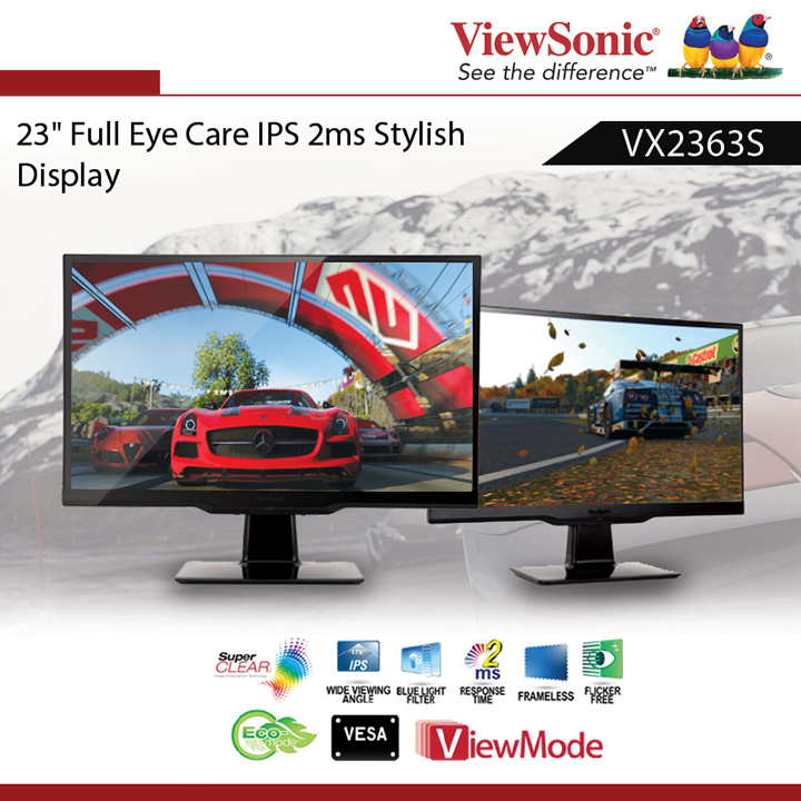 01 01 Ascenti Resources เปิดตัวจอภาพ ViewSonic VX2363S เอาใจนักเล่นเกมด้วยจอภาพ IPS Gaming 2ms รุ่นใหม่ล่าสุด