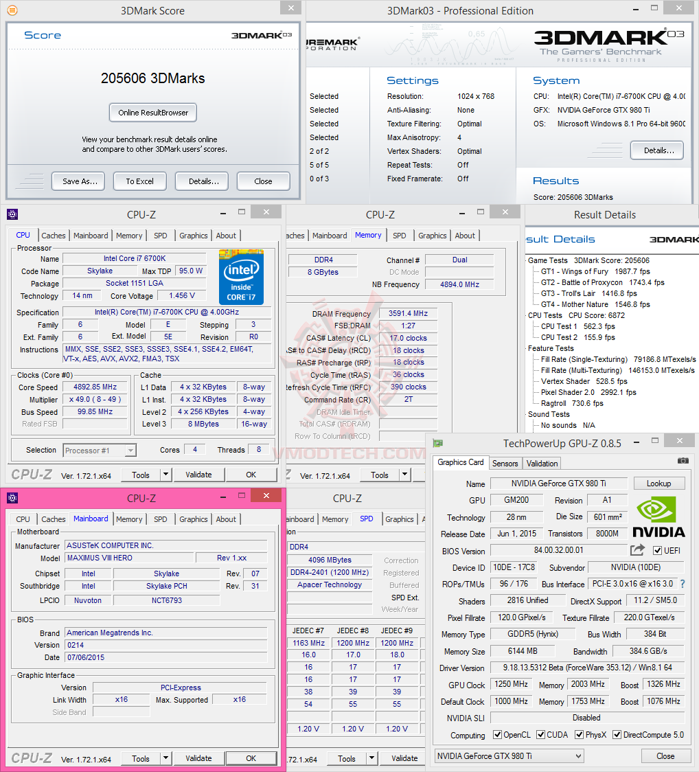 03 03 ASUS ROG MAXIMUS VIII HERO Z170 Motherboard with Intel Core i7 6700K SKYLAKE