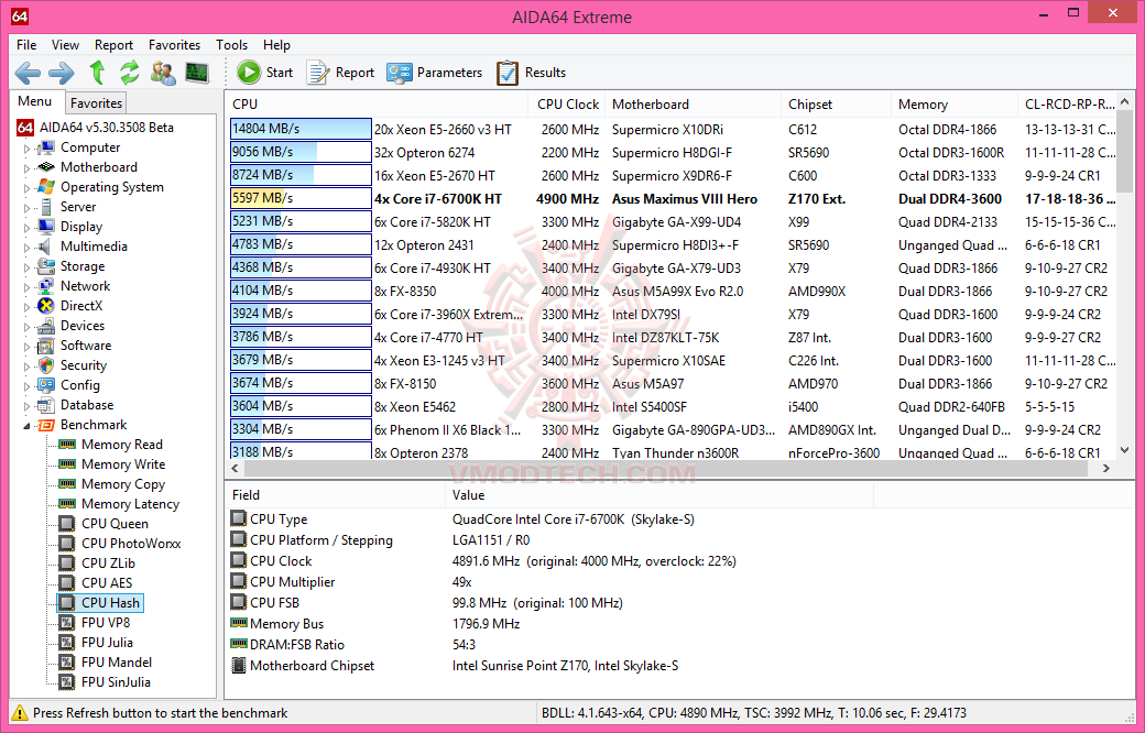 e6 e6 ASUS ROG MAXIMUS VIII HERO Z170 Motherboard with Intel Core i7 6700K SKYLAKE