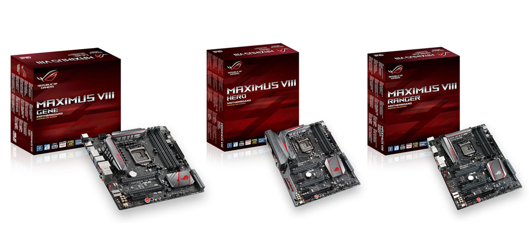 001 001 “เอซุส” สาธารณรัฐแห่งเกม ได้ประกาศเปิดตัวมาเธอร์บอร์ดซีรี Maximus VIII Z170
