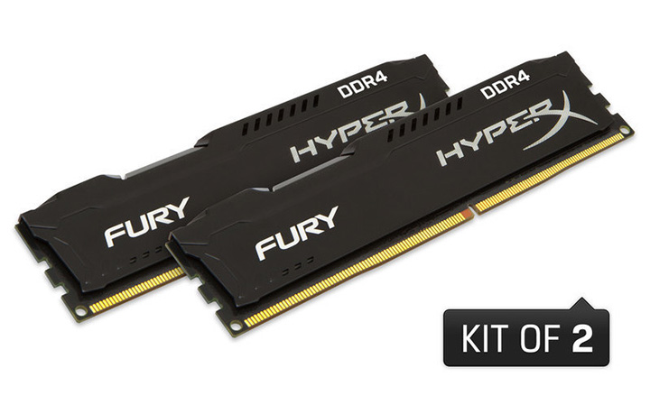 021 021 HyperX ปล่อย HyperX Fury DDR4 ชุดคู่สำหรับแพลตฟอร์ม Intel Skylake
