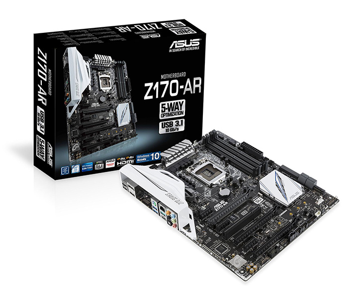 z170_ar z170 ar ASUS เปิดตัวมาเธอบอร์ดรุ่นล่าสุดที่มาพร้อมชิพเซต Z170