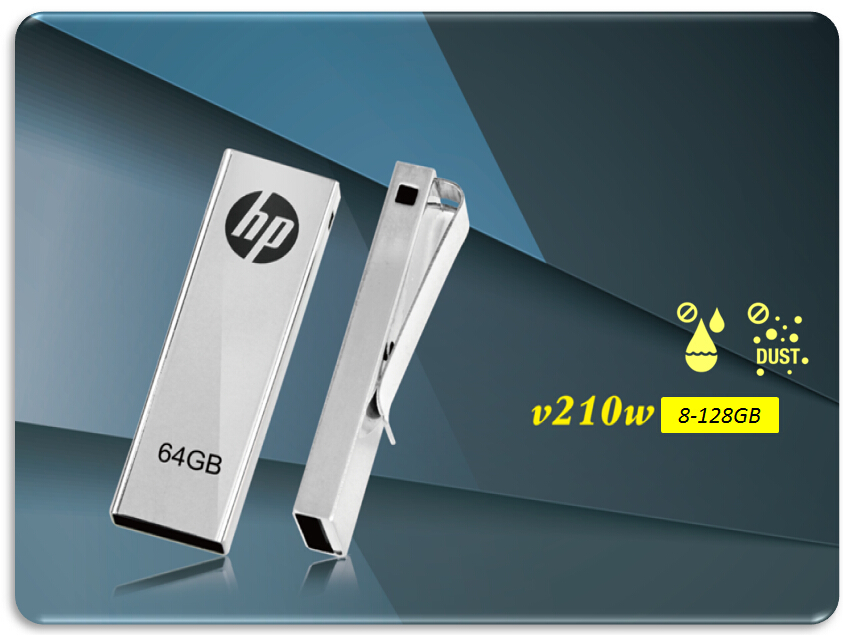 210_01 210 01 PNY ขอแนะนำ HP v210w แฟลชไดร์ฟ USB 2.0 รุ่นล่าสุด ดีไซน์หรู พร้อมคลิปหนีบในตัว