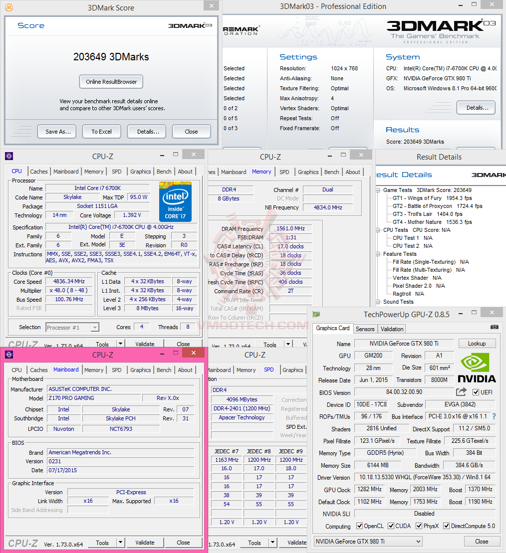 03 03 ASUS Z170 PRO GAMING Motherboard Review