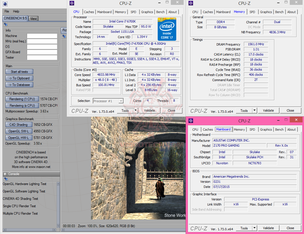 c95 c95 ASUS Z170 PRO GAMING Motherboard Review