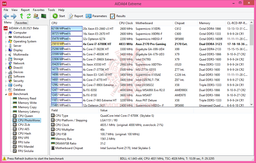 e3 e3 ASUS Z170 PRO GAMING Motherboard Review
