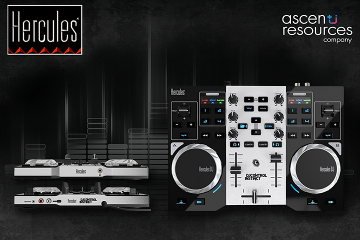 04 04 Ascenti Resources ภูมิใจนำเสนอ HERCULES DJ Controller แบรนดดังจากประเทศฝรั่งเศส ที่จะทำให้ปาร์ตี้ของคุณสนุกสุดเหวี่ยงอย่างที่ไม่เคยมีมากก่อน
