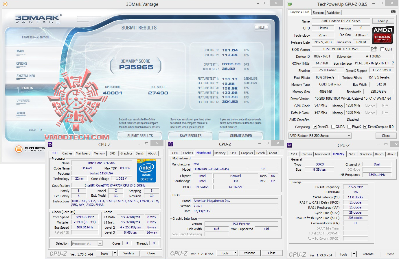 vt vt MSI H81M PRO VD