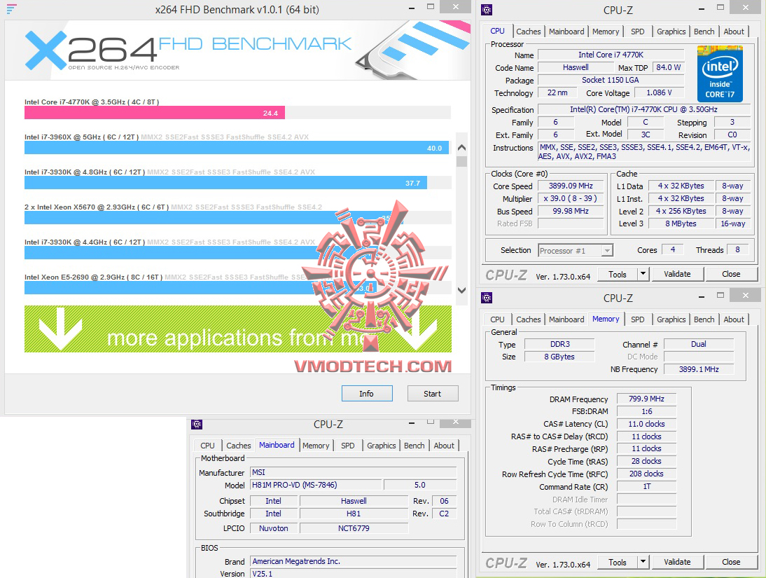 x264 x264 MSI H81M PRO VD