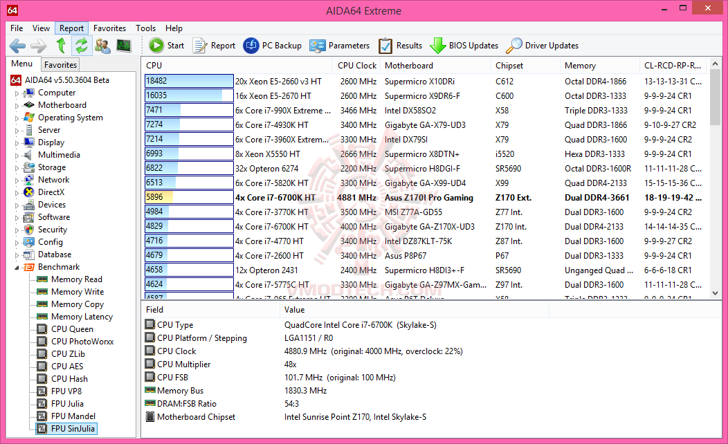 e10 e10 ASUS Z170I PRO GAMING Motherboard Review