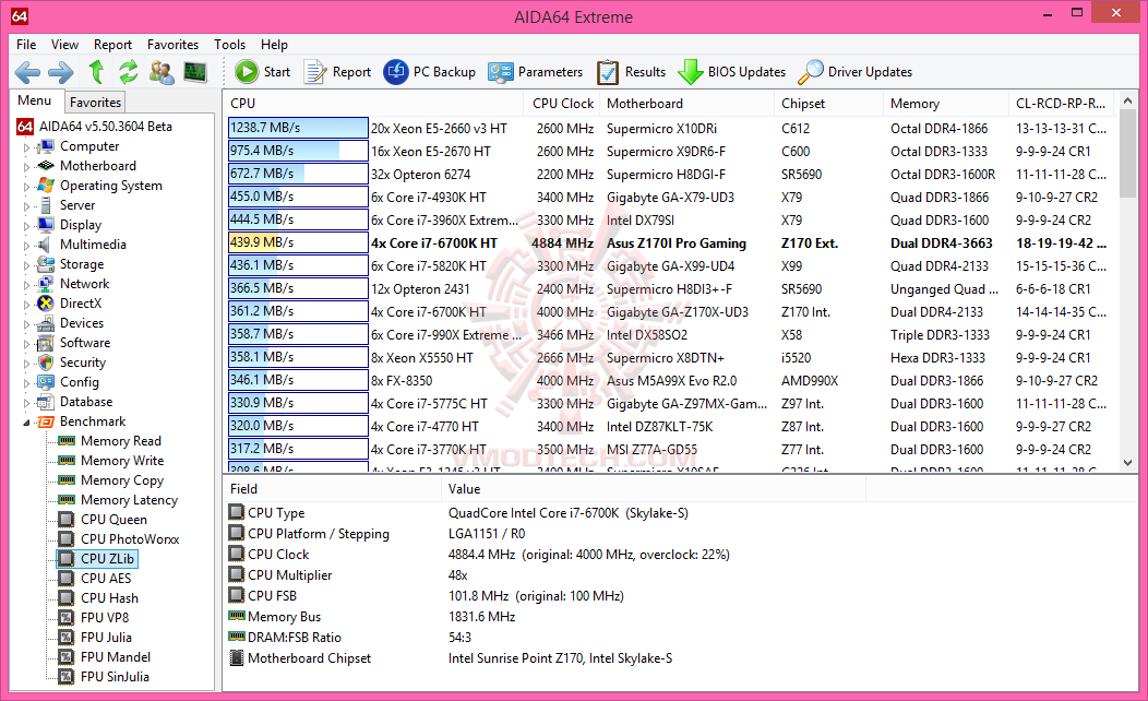 e4 e4 ASUS Z170I PRO GAMING Motherboard Review