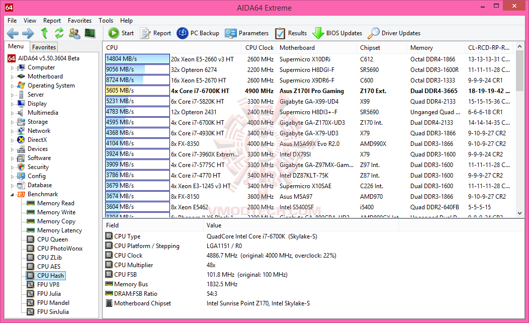 e6 e6 ASUS Z170I PRO GAMING Motherboard Review