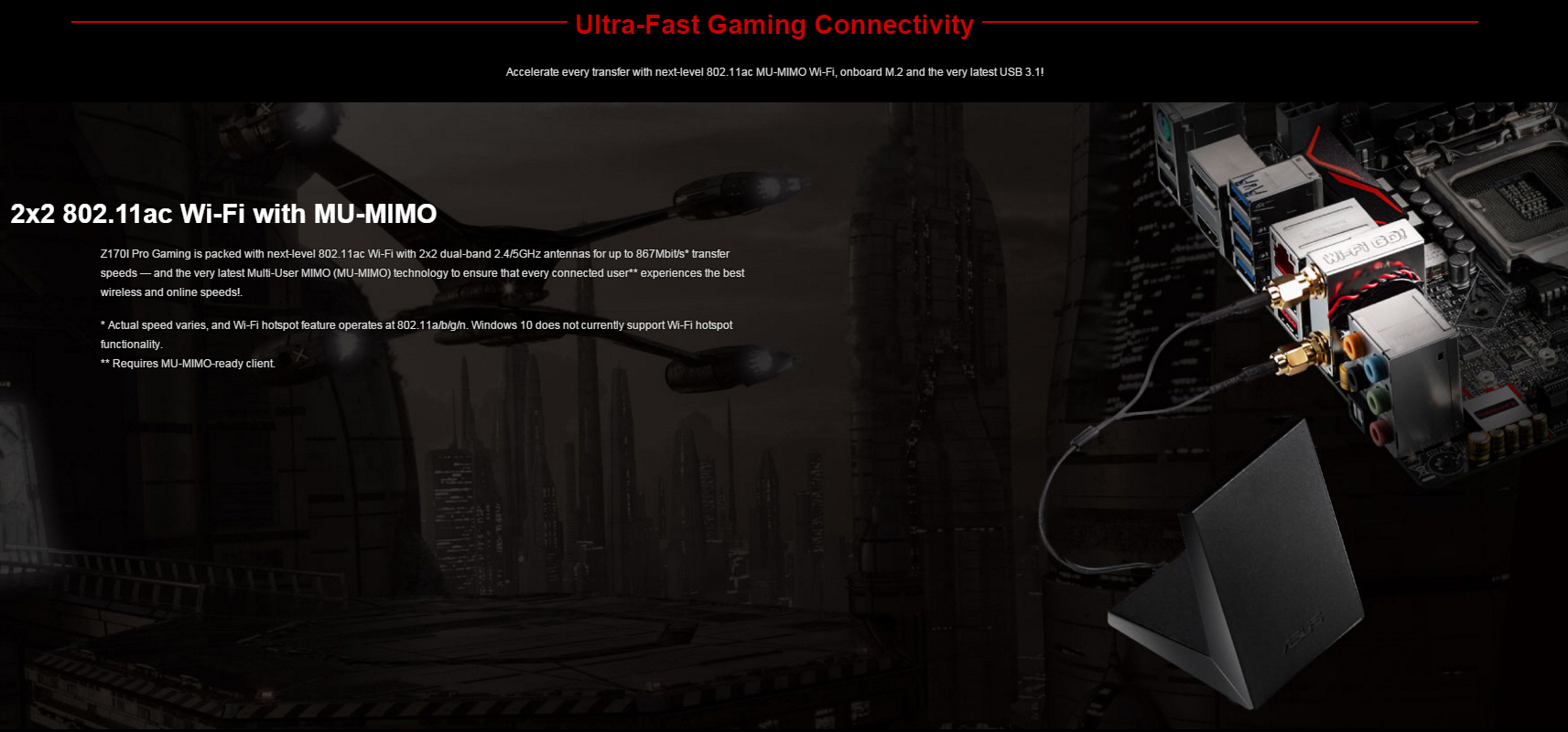 s5 s5 ASUS Z170I PRO GAMING Motherboard Review