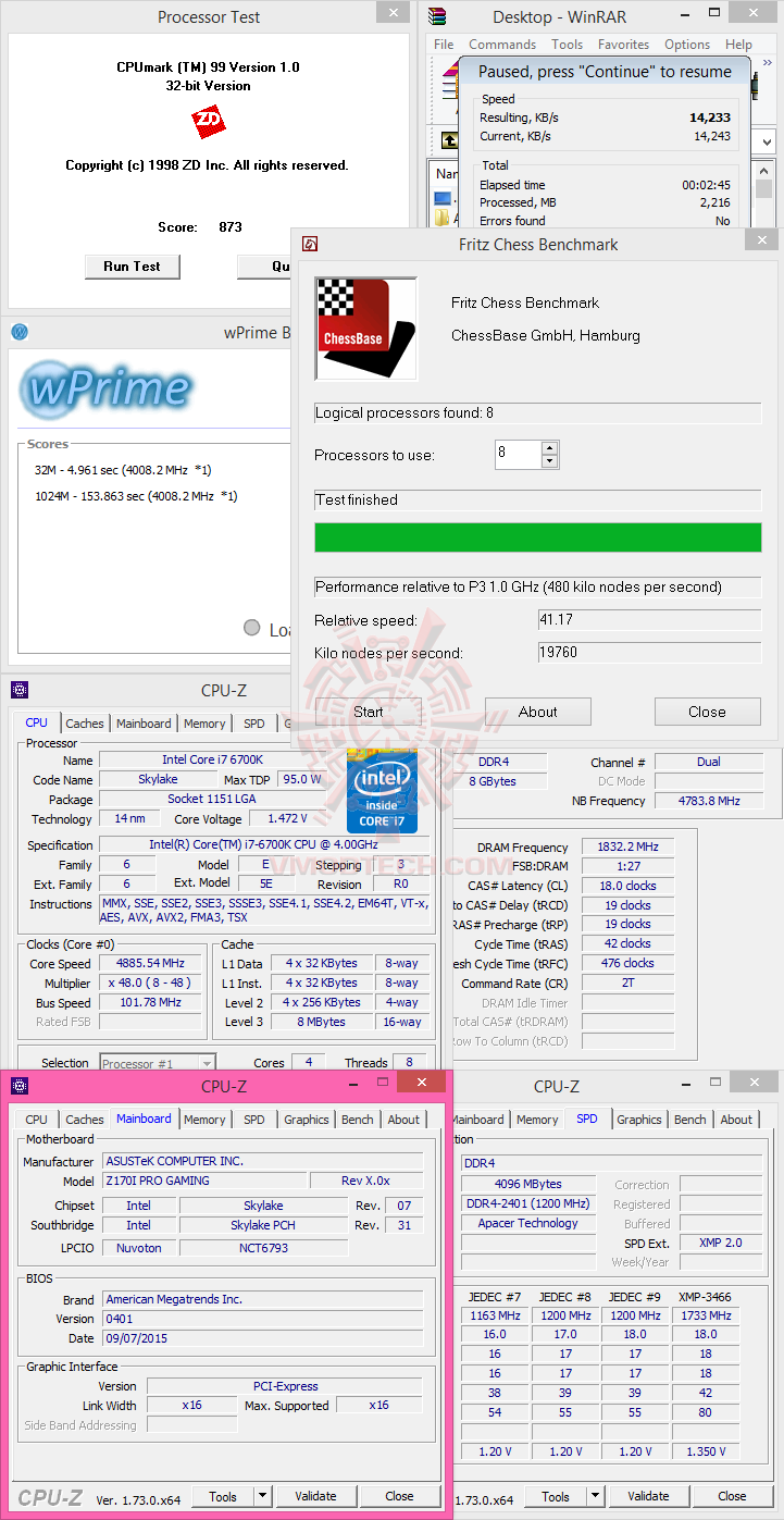 v v ASUS Z170I PRO GAMING Motherboard Review