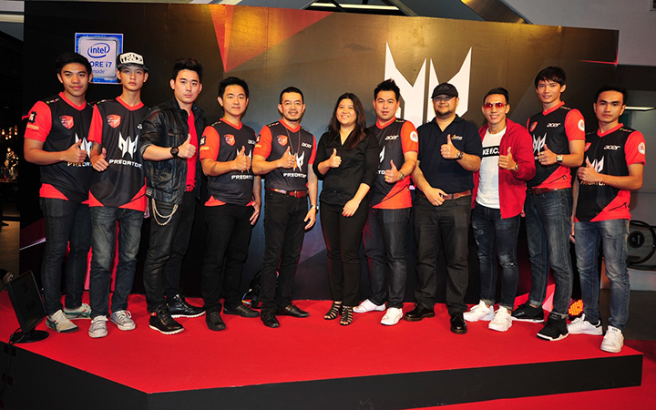 01 01 เอเซอร์เปิดตัวทีมนักกีฬาอีสปอร์ต Acer Predator Team พร้อมโชว์เสื้อแข่งประจำฤดูกาล 2016 ตั้งเป้าปั้นนักกีฬาไทยสู่ทัวร์นาเมนต์ระดับโลก