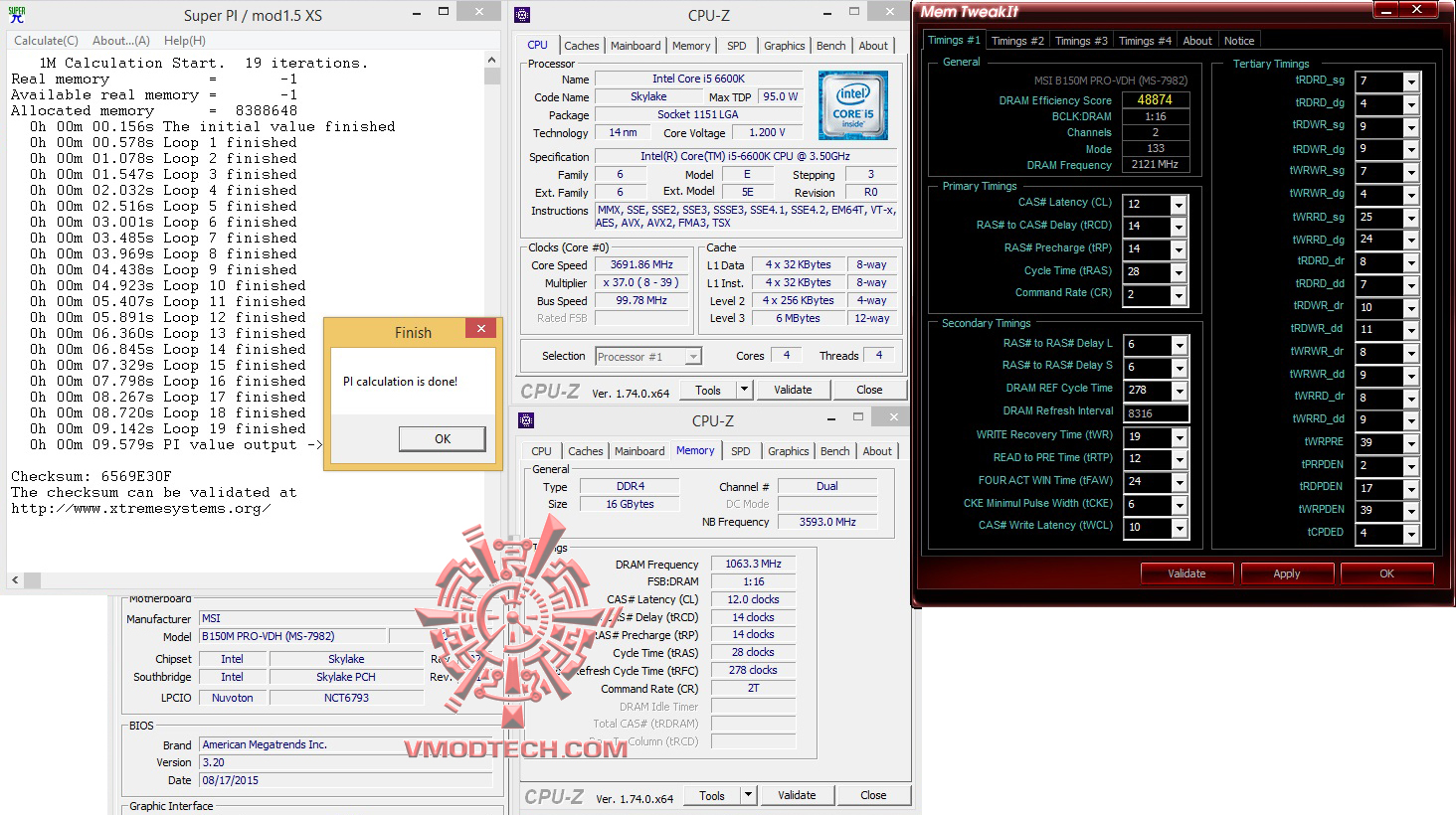 superpi-1mb superpi 1mb MSI B150M PRO VDH