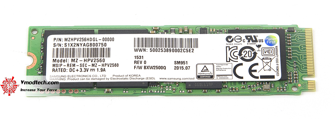 tpp_54261 tpp 54261 SAMSUNG SM951 M.2 256GB PCI Express 3.0 Internal OEM Review