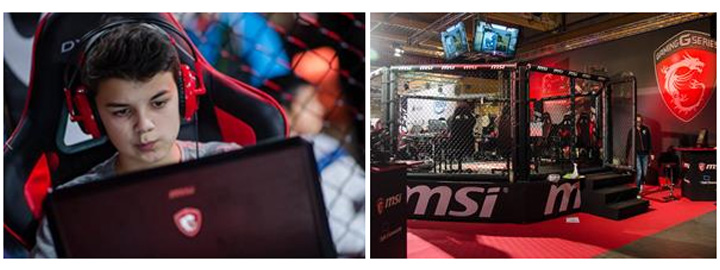 01 01 MSI @ DREAMHACK WINTER 2015 ร่วมผจญภัยไปกับกรง 8 เหลี่ยม สำหรับการเล่นเกมที่ดีที่สุดจาก MSIในงาน DREAMHACK คุณจะได้รับประสบการณ์ที่แปลกใหม่ และเร้าใจที่สุดในการเล่นเกม
