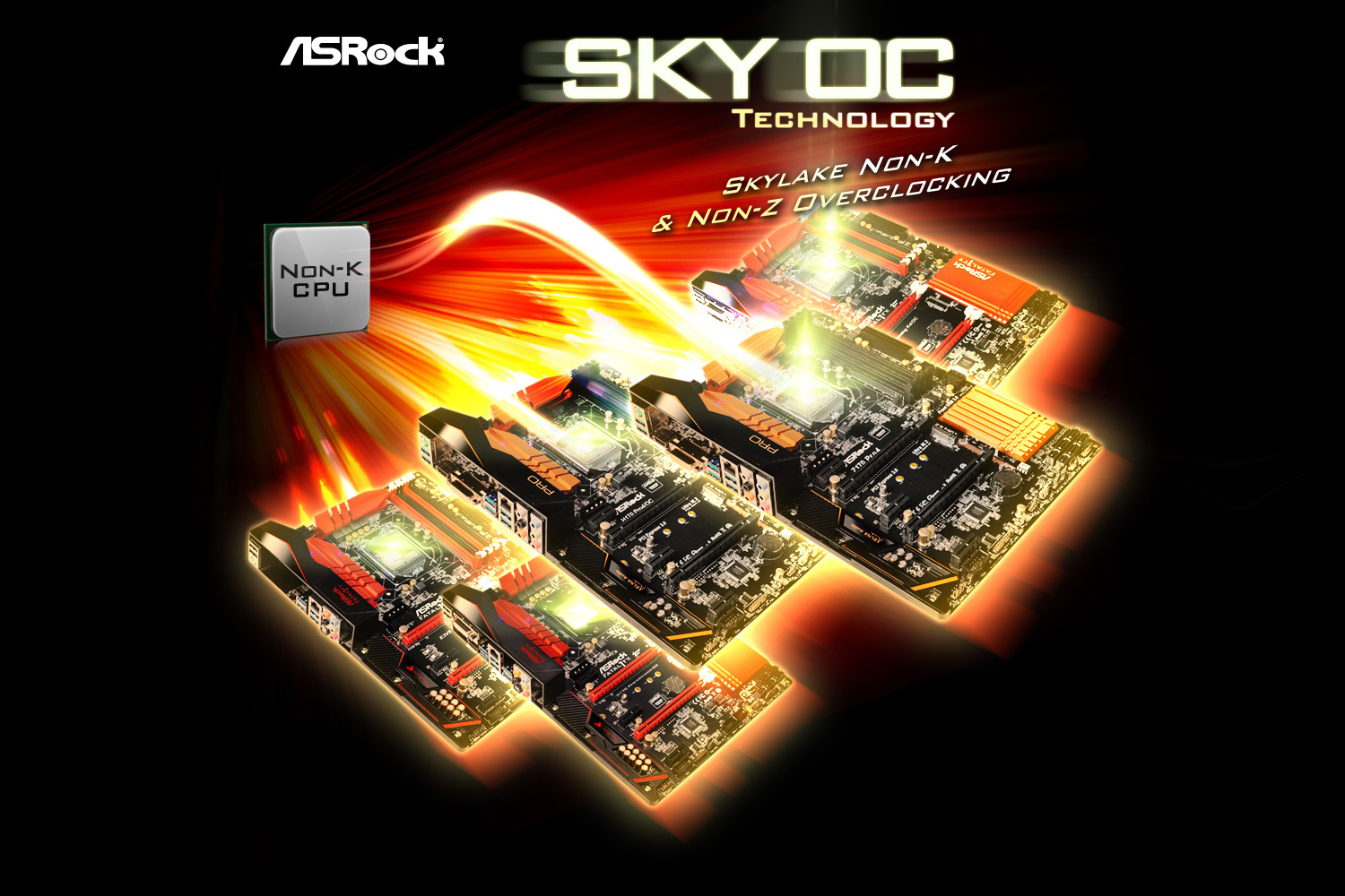 skyoc ASRock SKY OC Technology NON K Overclocking  