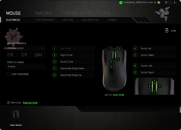 11 720x518 RAZER MAMBA Review