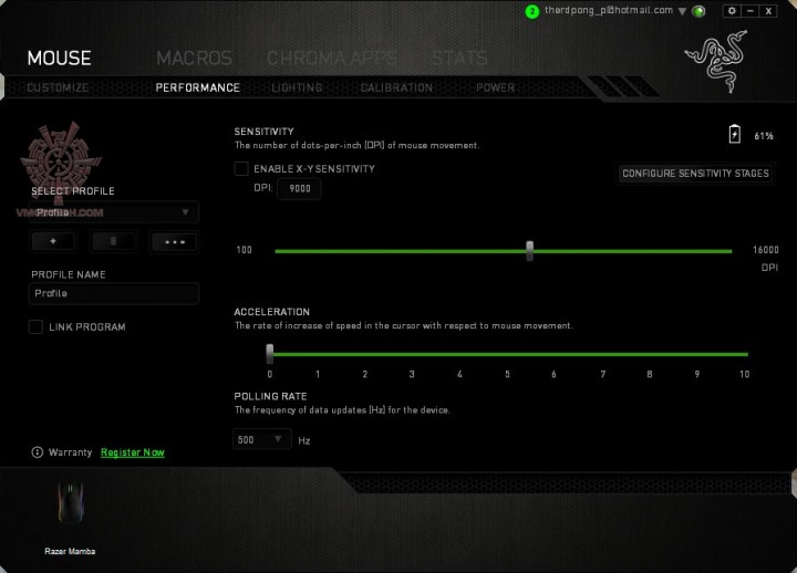 2 720x518 RAZER MAMBA Review