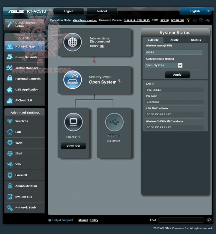 1 1 ASUS RT AC51U Dual Band AC750 Wireless Router Review
