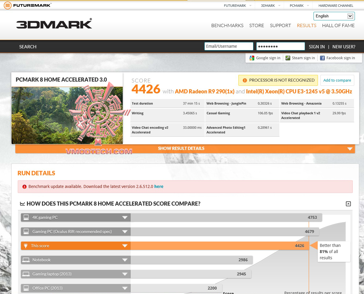 pc8 pc8 ASUS E3 PRO GAMING V5 Review