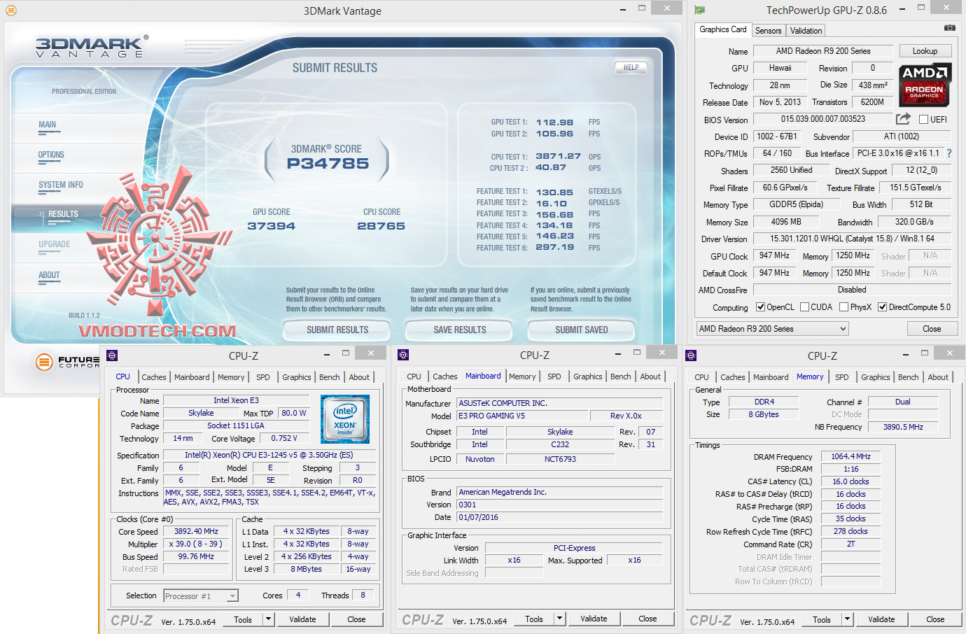 vt vt ASUS E3 PRO GAMING V5 Review
