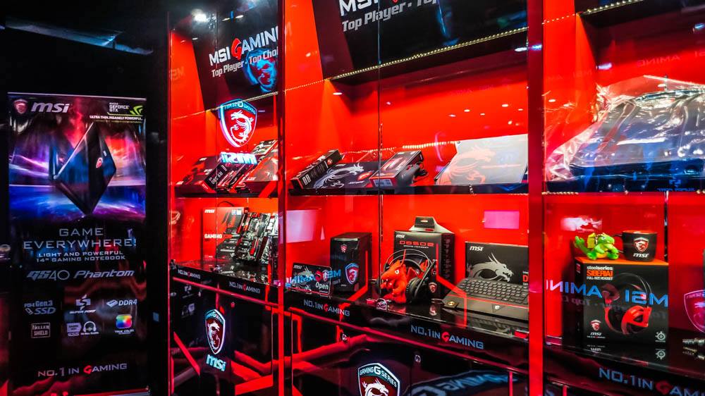 01-2 01 2 MSI เปิดตัว BRAND SHOP แห่งแรกในประเทศไทย พร้อมกับทำการเปิดตัวสินค้าใหม่ล่าสุดที่ Palladium IT