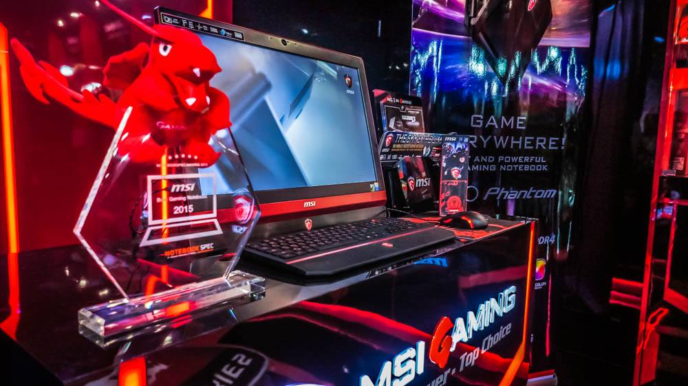 01-4 01 4 MSI เปิดตัว BRAND SHOP แห่งแรกในประเทศไทย พร้อมกับทำการเปิดตัวสินค้าใหม่ล่าสุดที่ Palladium IT