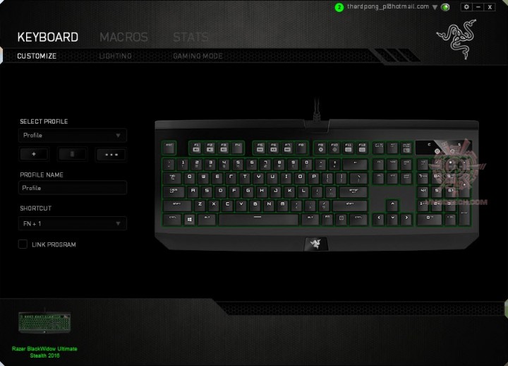1 720x518 RAZER Blackwidow Ultimate Steath 2016 Review