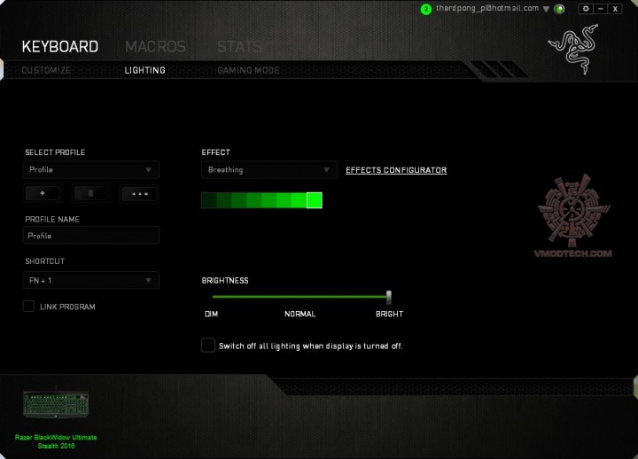 2 720x518 RAZER Blackwidow Ultimate Steath 2016 Review