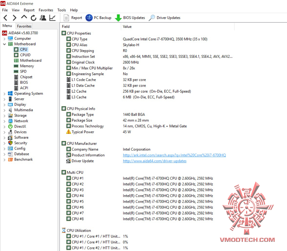 cpu1 cpu1 MSI PX60 6QD Notebook Review