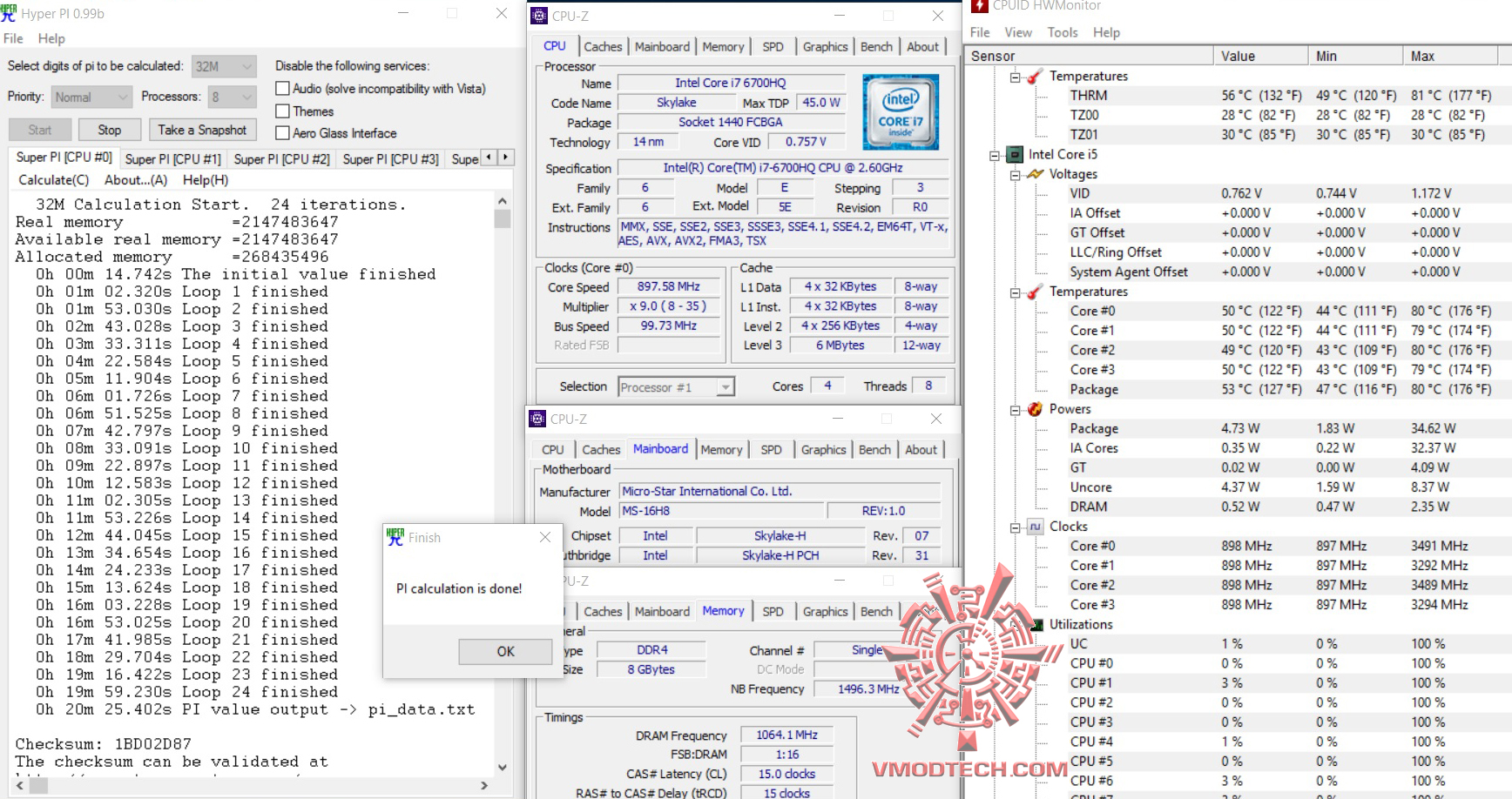 hyperpi32-1 hyperpi32 1 MSI PX60 6QD Notebook Review