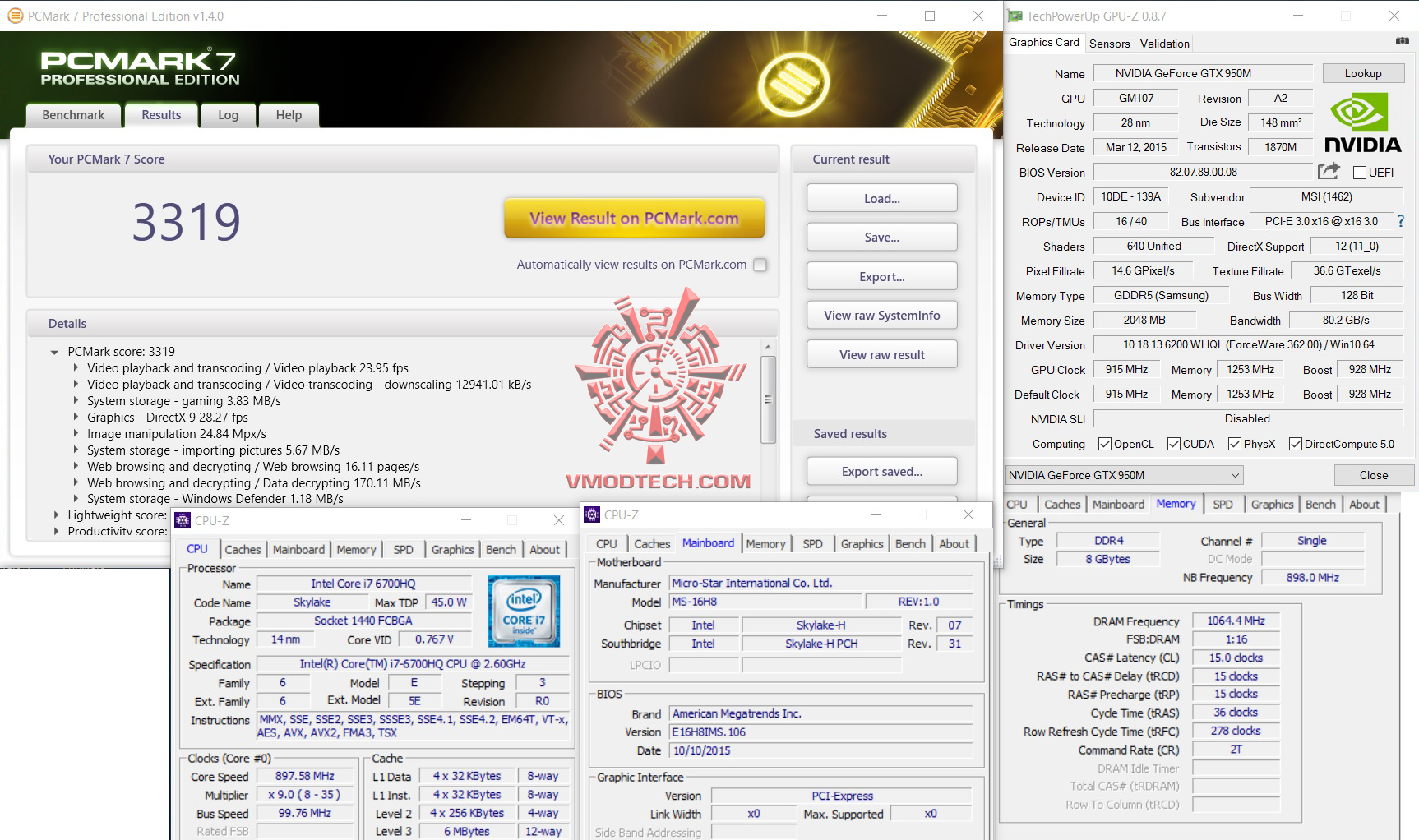 pc7 pc7 MSI PX60 6QD Notebook Review