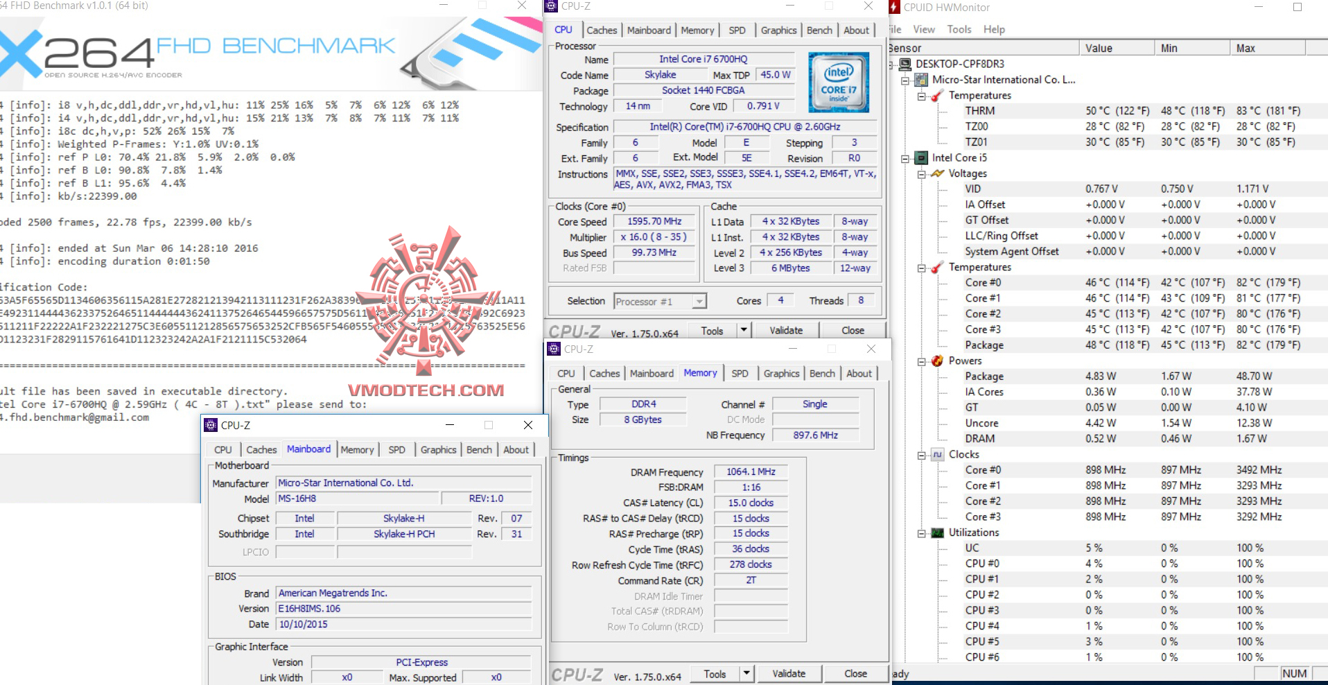 x264-2 x264 2 MSI PX60 6QD Notebook Review