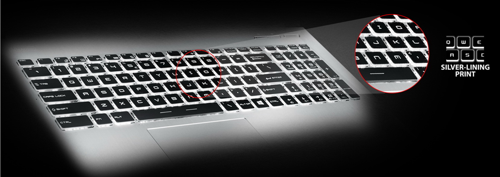 keyboard keyboard MSI PRESTIGE SERIES PROMOTION ตอบสนองทุกการใช้งาน และพกพา เพื่อนักออกแบบ และช่างภาพมืออาชีพ