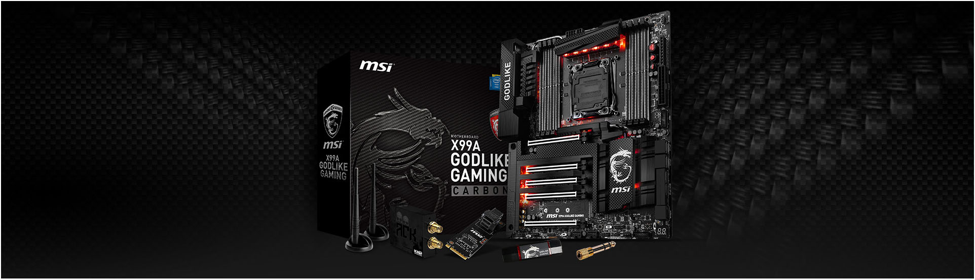 02 02 X99A GODLIKE GAMING CARBON วางจำหน่ายตามร้านแล้ววันนี้!