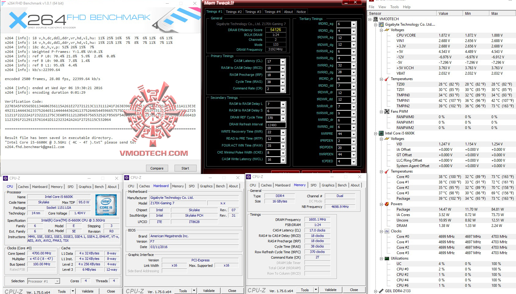 x264-2-3200 x264 2 3200 GEIL DDR4 SUPER LUCE WHITE 3000Mhz 16GB REVIEW