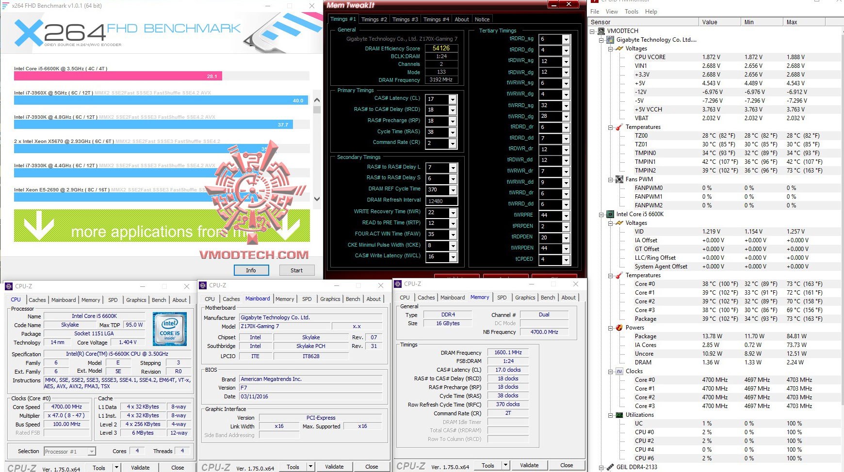 x264-3200 x264 3200 GEIL DDR4 SUPER LUCE WHITE 3000Mhz 16GB REVIEW