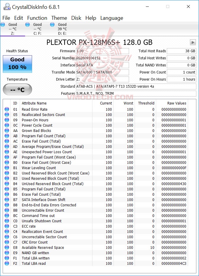 Plextor m6s deals plus