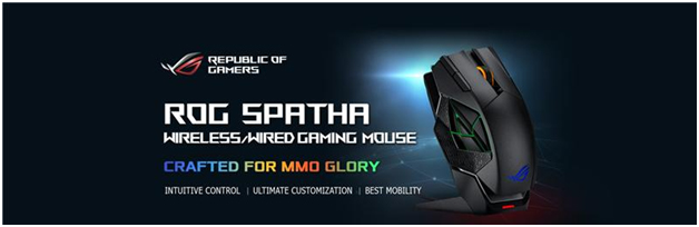 01 01 มาแล้ว!! เอซุส เปิดตัวเกมมิ่งเมาส์รุ่นใหม่ ROG SPATHA