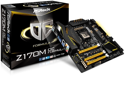 asrock-z170m-oc-formula-mainboard asrock z170m oc formula mainboard ASRock Z170M OC Formula ทะลุความเร็ว 7025.66MHz บนซีพียูอินเทล Core i7 6700K