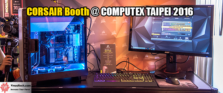 corsair computex taipei 2016 CORSAIR Booth @ COMPUTEX TAIPEI 2016