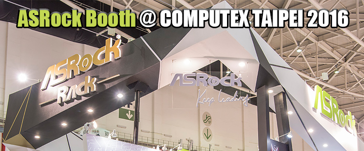 asrock booth at computex taipei 2016 ASRock Booth @ COMPUTEX TAIPEI 2016