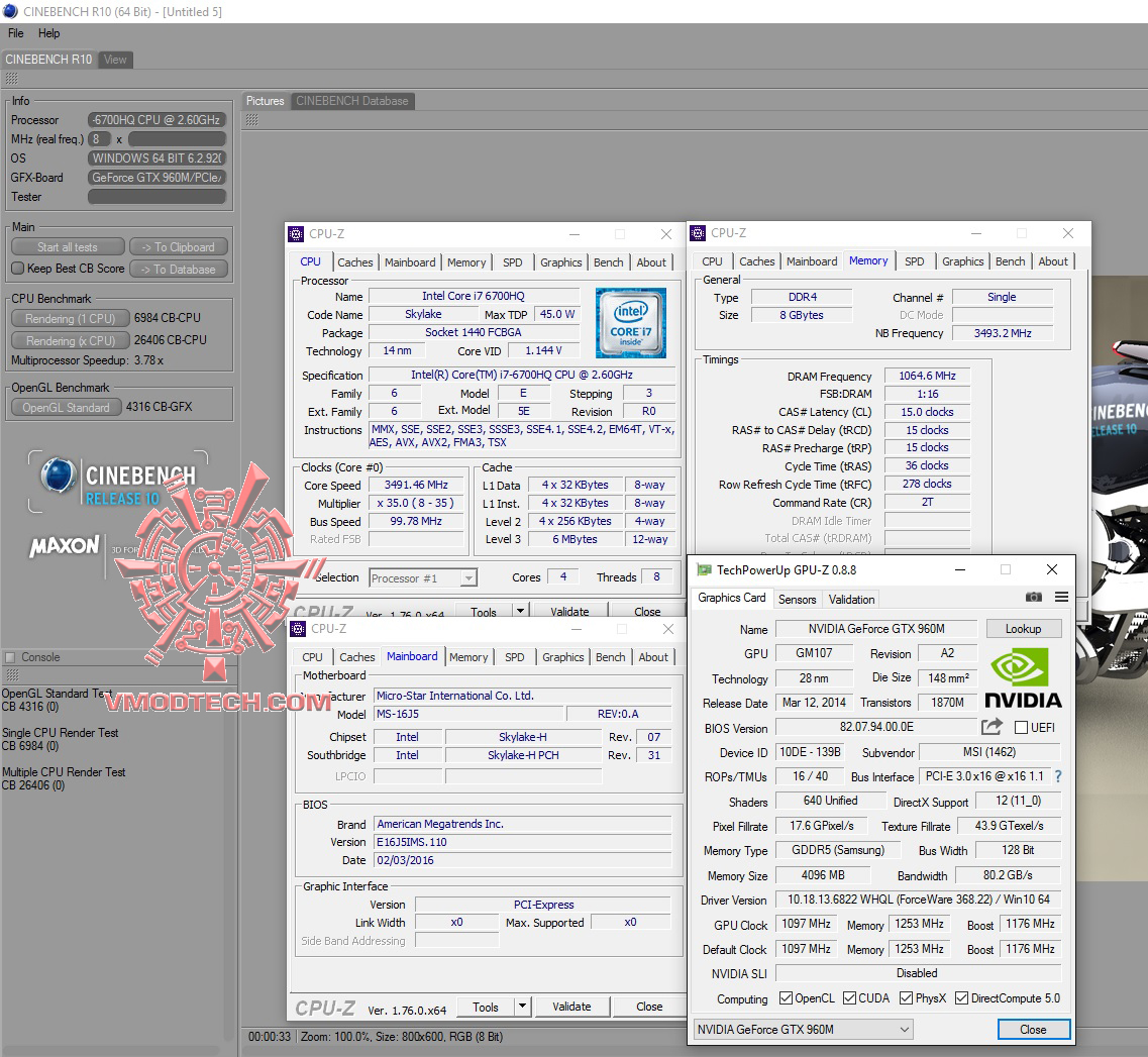 cine101 MSI GP62 6QF Leopard Pro Review