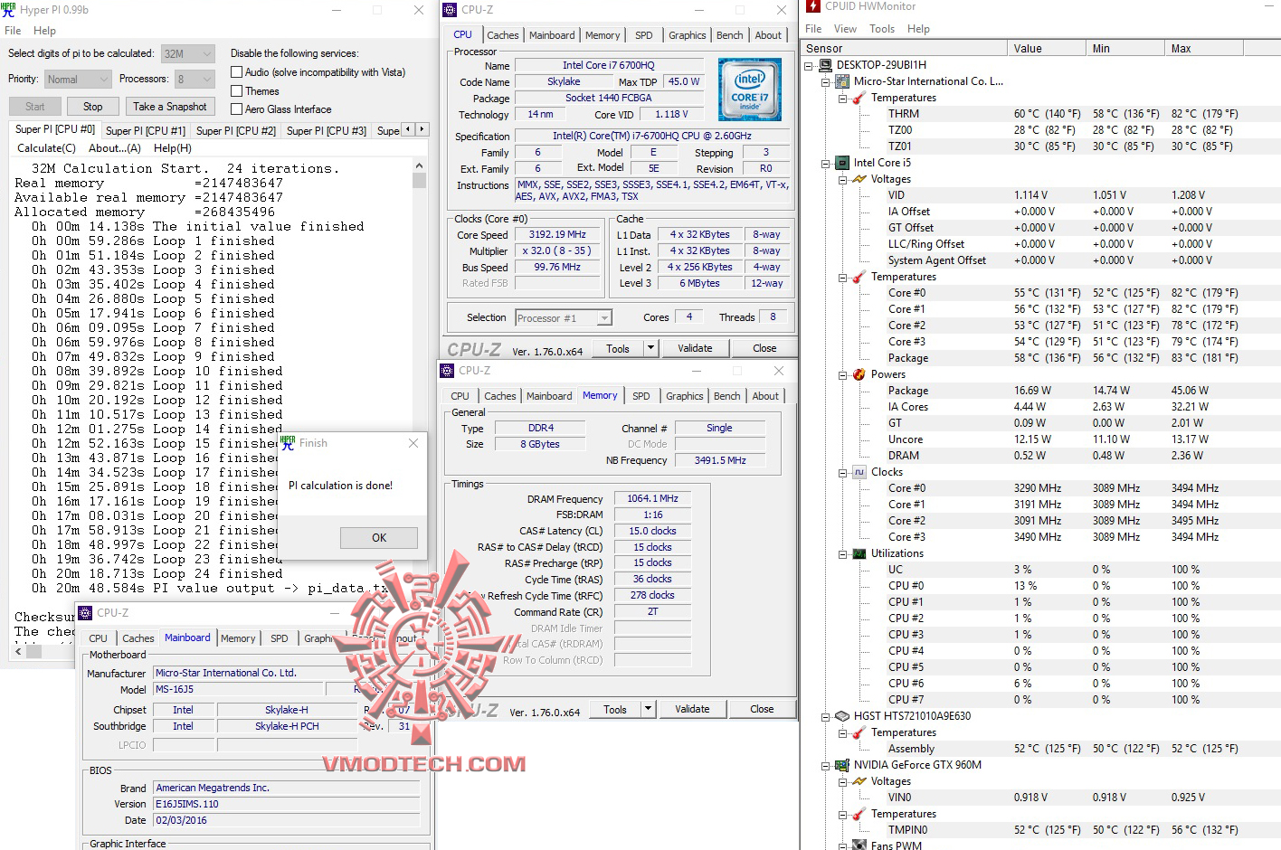 hyperpi32 MSI GP62 6QF Leopard Pro Review
