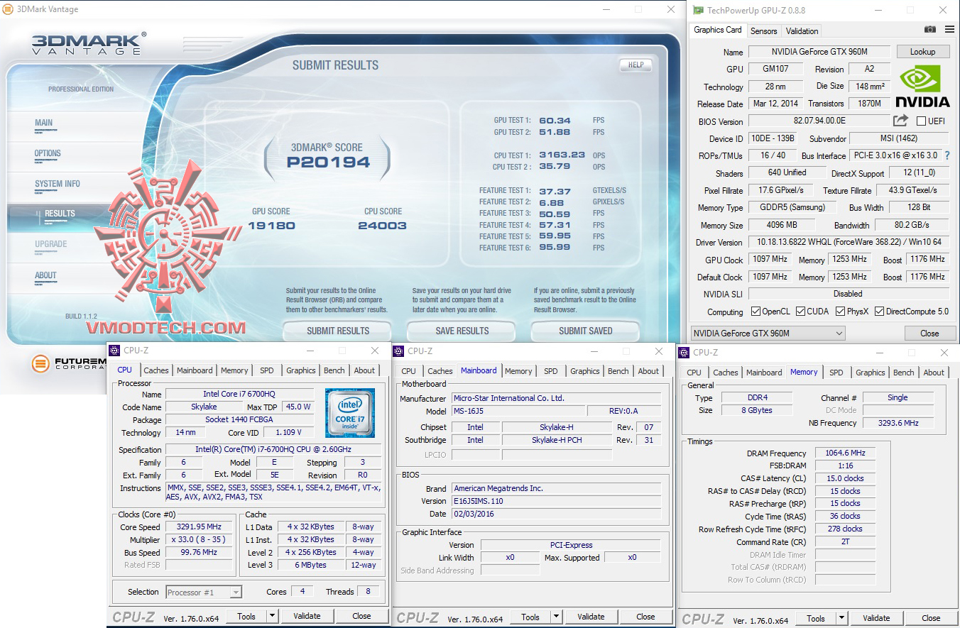 vt MSI GP62 6QF Leopard Pro Review